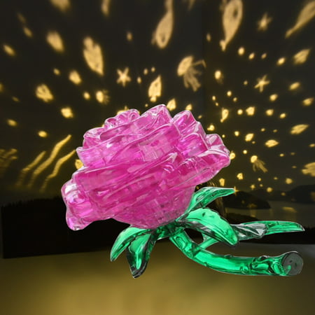 DDgui New Upgraded 3D Crystal Building Block Puzzle Romantic DIY Puzzle Creative Decoration DDgui LAA220926-4722