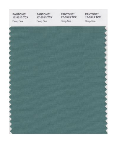 Pantone Cotton Swatch 17-5513 Deep Sea