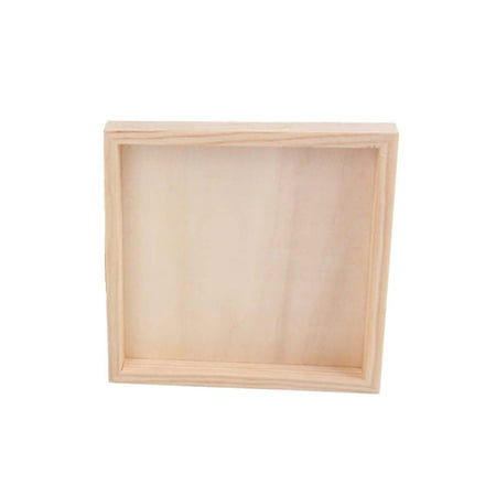 Buodes Toddler Puzzles Ages 2-4 Wooden Box Pallet Chassis for 3D Puzzles
