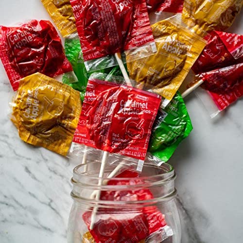 Tootsie Caramel Apple Pops Assorted Apple Orchard 12.7 Oz. Limited Edition Fall Favorite thumbnail