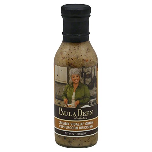 Paula Deen Collection Creamy Vidalia Onion Peppercorn Dressing, 12 Fl Oz (Pack of 6)