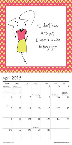 2015 Mary Phillips Mini Calendar thumbnail