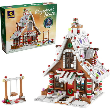 YC Christmas Gingerbread House Building Kit  New 2022(1455 Piecse)