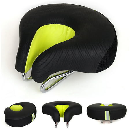 Miximx Bicycle Saddle No Nose Bicycle Saddle Mountain Bike Thickened Super Soft Cushio - for Gifts  Sport & Recreation Bicycle Saddle No a-a#1744