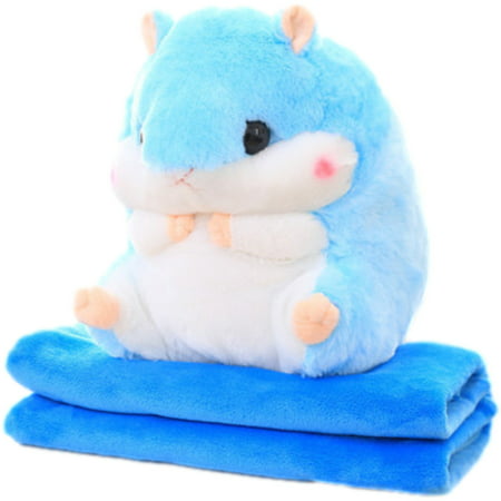 Cute Plush Hamster Throw Pillow  Cartoon Stuffed Animal Toys 912-lj#9585 Dinosaur Toy Cute Plush Hamster