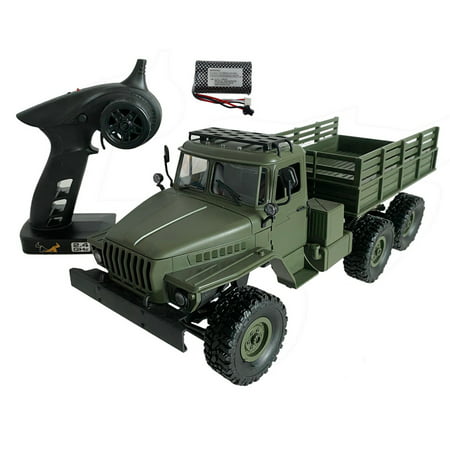 FengLS MN88S 1/16 Mini RC Car 2.4G 6WD Military Truck Off-road Remote Control Kid Toys A18-Z#5954 2022 Newest MN88S 1/16 Mini