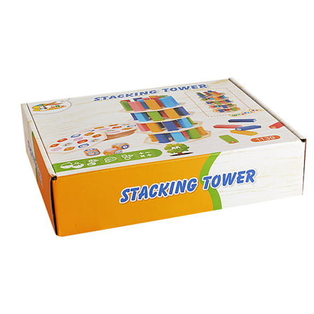 I#4888，Building Blocks Toy Wooden Children S Pile Tower Board Game Educational Toys，P#4888 ZR6