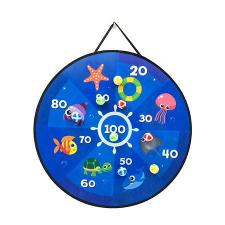 R*4107，Cartoon Dart Board Games Sticky Ball Flying Ball Target Wall-Mounted Kids Toys，P*4107 SA9