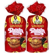 Sun Maid? Raisin Bread Cinnamon Swirl [2 Loaves] by N/a