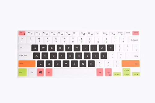 Leze Silicone Keyboard Cover Protector for Dell Inspiron 14-3000 3441 3442 3443 3451 3458 3446 3447 Inspiron 14-5000 5442 5445 5446 5447 5451 Inspiron