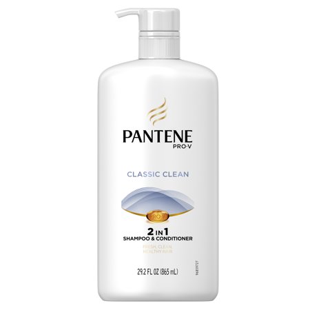 Pantene Pro-V Classic Clean 2in1 Shampoo and Conditioner 29.2 Fl Oz with Pump