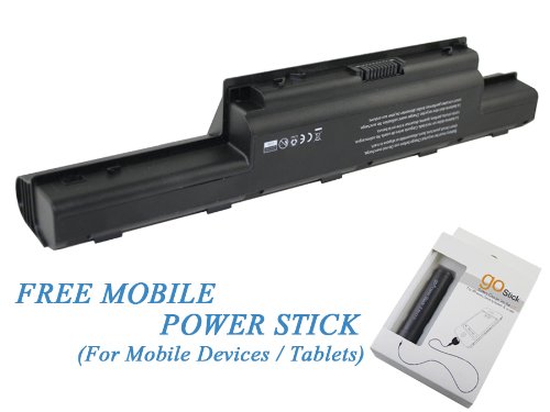 Acer Aspire 7750G-9657 Laptop Battery 90Wh 8400mAh (Extended Capacity) with Free Mobile Power Stick - Premium Powerwarehouse Replacement Battery