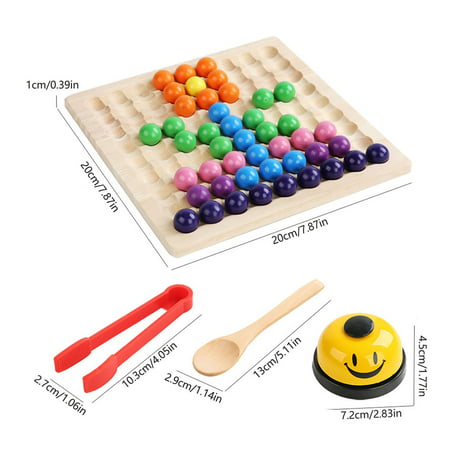 R*5674，Rainbow Ball Game Toy Three-in-One Clip Bead Xiaoxiaole Children S Educational，P*5674 CP3