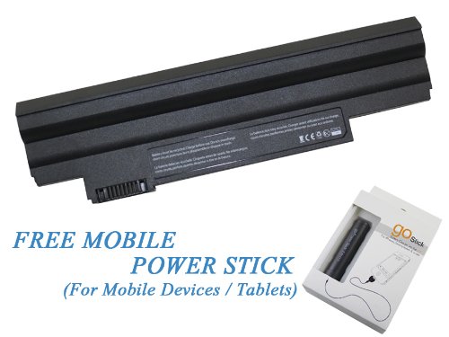 Acer Aspire One AOD270-1679 Laptop Battery 56Wh 5200mAh (Extended Capacity) with Free Mobile Power Stick - Premium Powerwarehouse Replacement Battery