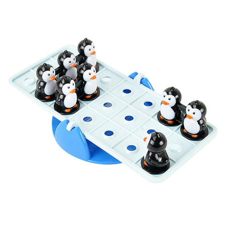 MIANHT Balance Penguin Seesaw Toy Multiplayer Children Interactive Board Games Set - 2022 Fashion Balance Penguin Seesaw D-#3443