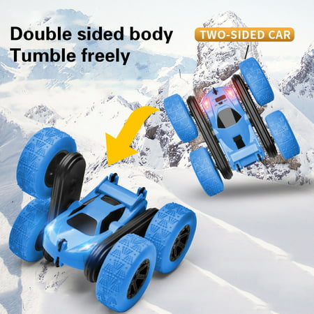 FengLS Double-Sided 360° Tumbling Bucket Remote Control Spray Can Climb Stunt Car A18-Z#6331 2022 Newest Double-Sided 360° Tumbling
