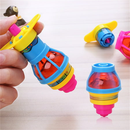 Kids Spinning Top Light Spinning Top Toy  School Birthday Party Gift Bag - 2022 New Toys Kids Spinning Top B#4890