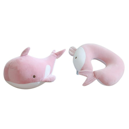 Buodes Toy Trucks for Boys Age 4-7 Soft Comfortable Pillow Cartoon Indoor Double-duty Animal Doll Pillow