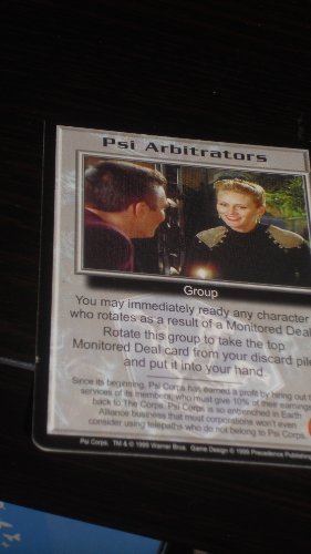 PSI Arbitrators Babylon 5 Ccg Tcg Rare Promo Card