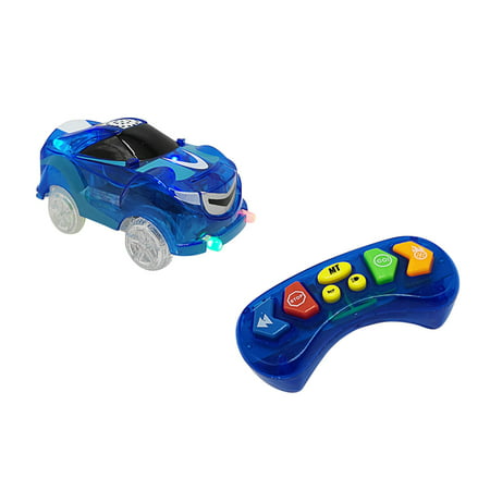 Buodes Remote Control Truck Track Remote Control Car Children S Electric Car Toy Sound and Light Music RC High-speed Remote Control Car