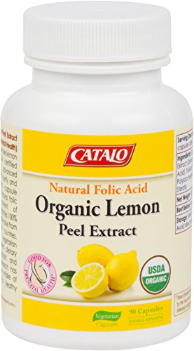 CATALO Organic Lemon Peel Extract 90 Capsules