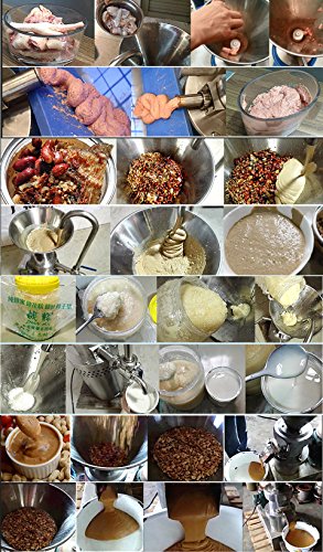 Yoli® Faster Shipping Electric Colloid Mill Machine for Cheese, Chocolate, Bean Sauce, Jam, Peanut Butter, Cream, Beverage, Double Heads Peanut Butte thumbnail