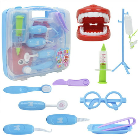 FengLS Children S Oral Dentist Play House Toy Set Simulation Dentist Suitcase A18-Z#5796 2022 Newest Children S Oral Dentist
