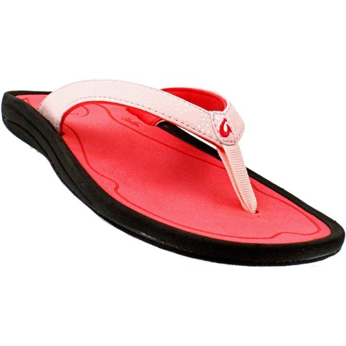OLUKAI Women's Kulapa Kai (Bleached Shell/Coral 11.0 M)