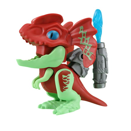 MIANHT 3D Children S Puzzle Dinosaur Building Toy Action Play Figure Animal Model Dinosaur Toy with Transmitter - 2022 3D Children S Puzzle E-#5499
