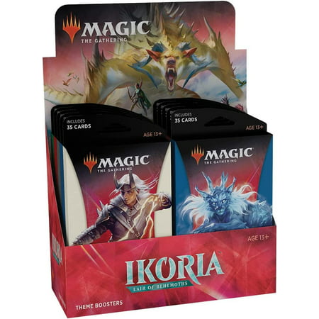 JuIShareE MTG-IKO-TBD-EN Ikoria Lair of Behemoths Theme Booster Display of 12 Packets