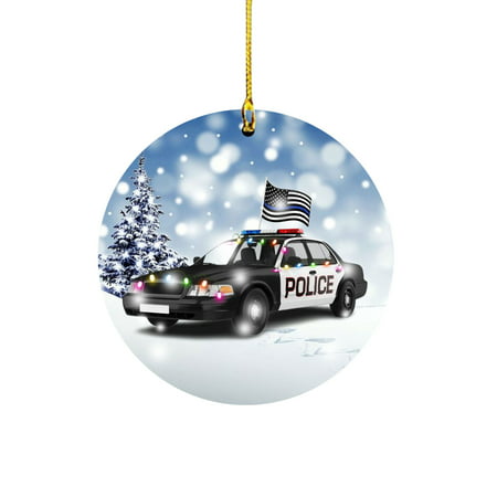 FengLS Christmas Ornaments Christmas Wooden Hanging Card Double-sided Wooden Christmas Tree Decoration 09-Decor-10A#23191 Ideal Gift Christmas Ornamen