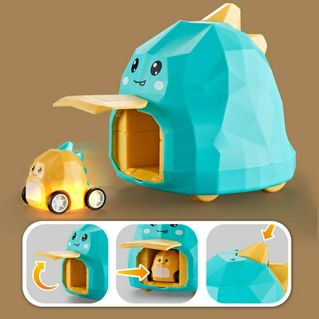 DDgui New Upgraded Catapultcute Dinosaur Toy Interactive Board Game Competitive Catapult Inertial Car DDgui LBB220923-9318