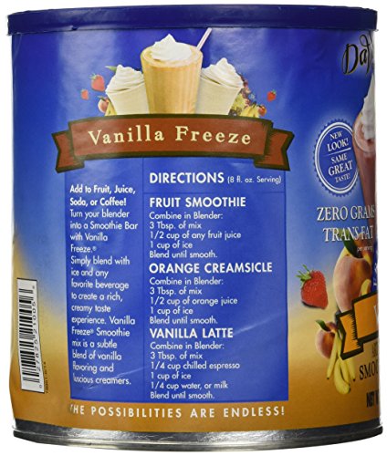 32 Oz DaVinci Frappe Freeze Vanilla Smoothie Base Mix, Add to Fruit, Juice, Soda, or Coffee thumbnail