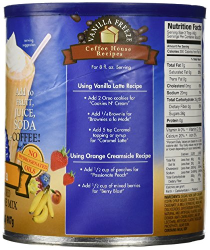32 Oz DaVinci Frappe Freeze Vanilla Smoothie Base Mix, Add to Fruit, Juice, Soda, or Coffee thumbnail