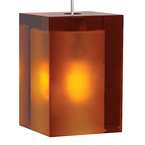 Tech Lighting MP Solitude Pend Amber, Sn LED 700MPSLDAS LEDS830