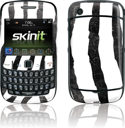 Skinit Protective Skin for Curve 8530 - Classic Zebra