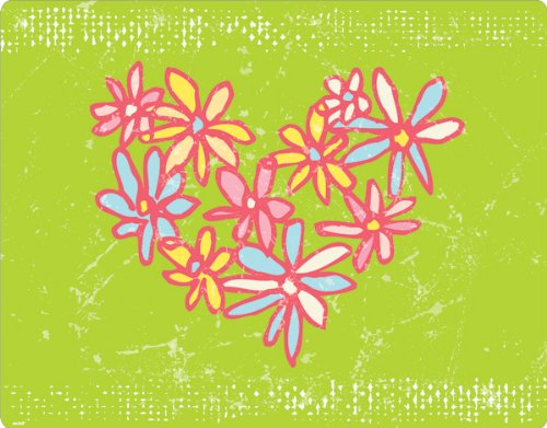 Skinit Protective Skin for Curve 8530 - Daisy Heart thumbnail