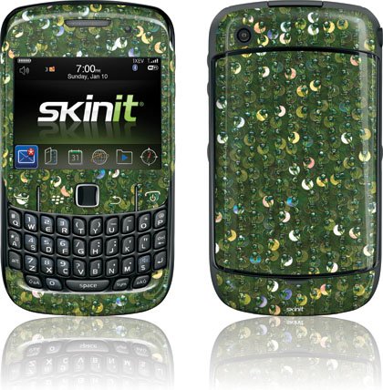 Skinit Protective Skin for Curve 8530 - Sequins Green Apple