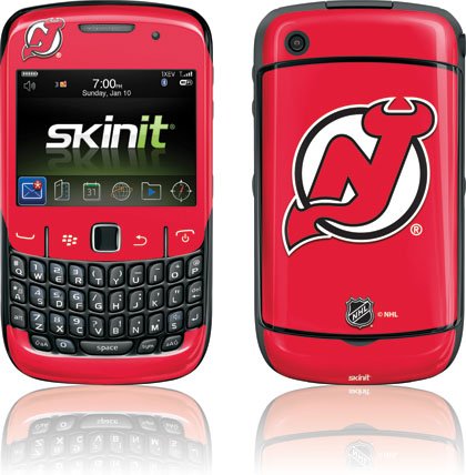 Skinit Protective Skin for Curve 8530 - NHL New Jersey Devils thumbnail