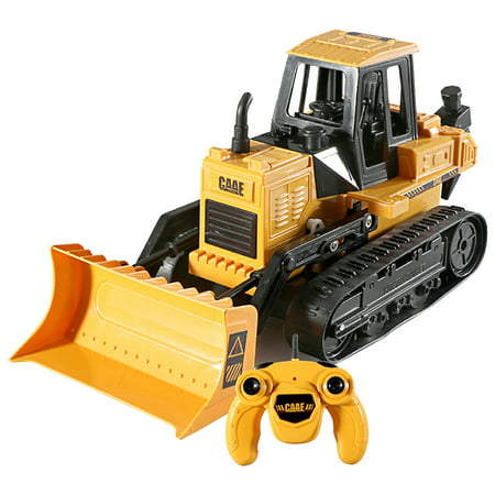 Buodes Rc Cars Remote Control Car Electric RC Engineering Vehicle Model Simulated Excavator Toy