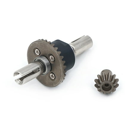 Buodes Rc Cars Upgrade Metal Front Differential Gear for WLTOYS 12428/12423/12428-AB 1:12 Car