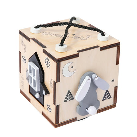 MIANHT Six in One Busy Box Early Education Intellectual Fun Unlocking Educational Toys - 2022 Fashion Six in One D-#5954