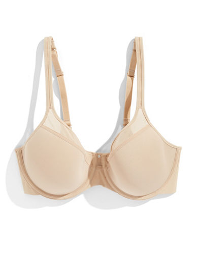 Bali 3439 Illusion Neckline Bra-NUDE-38C