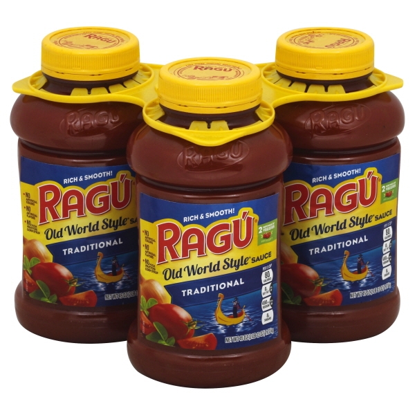 Ragu Old World Style Traditional Sauce  Made with Olive Oil  45 Oz (Pack of 3)