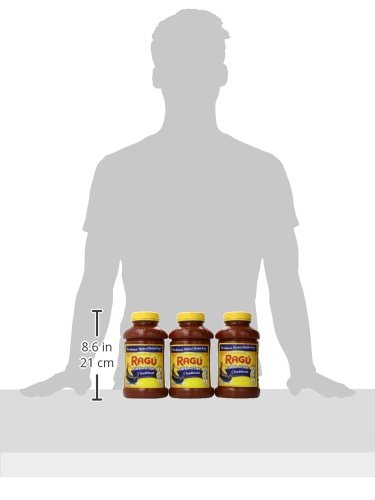 Ragu Old World Style Traditional Sauce  Made with Olive Oil  45 Oz (Pack of 3) thumbnail