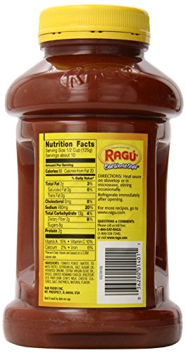 Ragu Old World Style Traditional Sauce  Made with Olive Oil  45 Oz (Pack of 3) thumbnail
