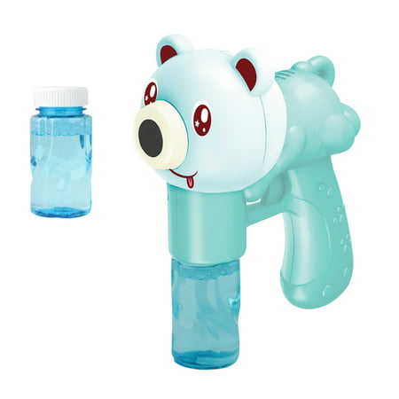 Buodes Toddler Boy Toys Infinity Cube Fidget Toy Cartoon Animals Bubble Machine Light Music Automatic Bubble Blowing Camera 50ML