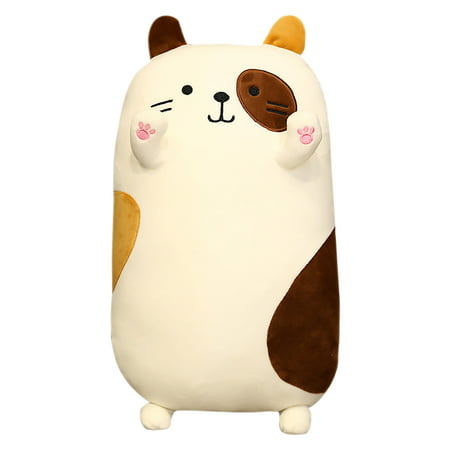 Buodes Toys for 2 + Year Old Boy Dinosaur Toys Cotton Cute Cat Doll Plush Toy Soft Stuffed Sleeping Pillow 50CM Comfort