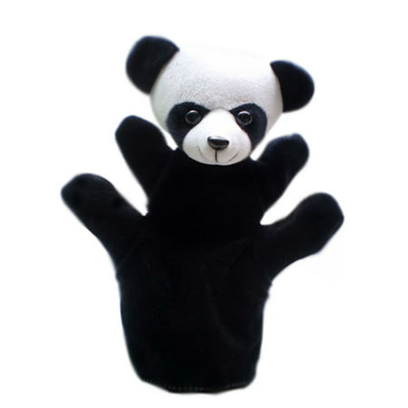 MIANHT Animal Bear Hand Puppet Plush Bear Hand Puppet Parent-child Toy Plush Animal Toy - 2022 Animal Bear Hand E-#2518