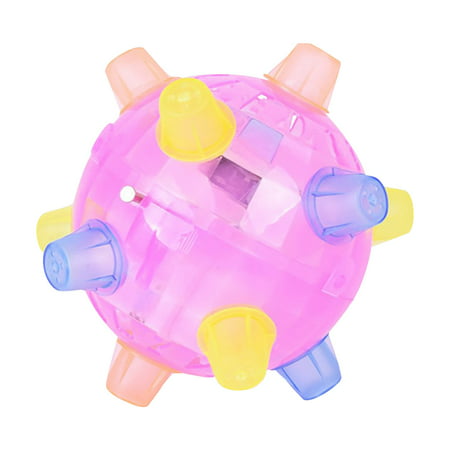 Buodes Baby Bath Toys Littlest Pet Shop Toys Creative Flashing Dancing Ball with Colorful LED Light and Music Toys for Kids